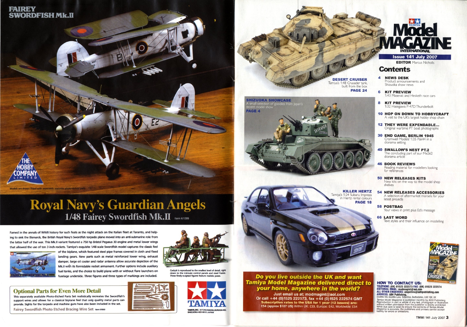 Tamiya Model Magazine 141 (2007-07)